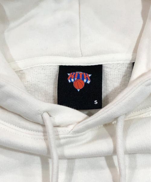 KITH（キス）KITH (キス) NEWYORK KNICSHOODIE ホワイト サイズ:SIZE Sの古着・服飾アイテム