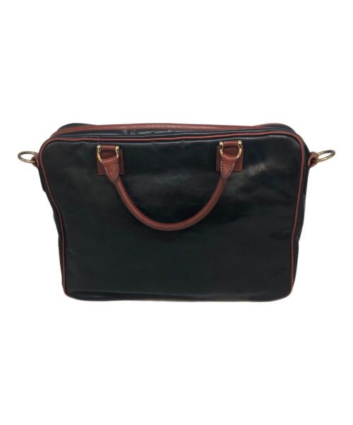 The Warmthcrafts-Manufacture（ウォームスクラフツマニュファクチャー）The Warmthcrafts-Manufacture (ウォームスクラフツマニュファクチャー) ブリーフケース ネイビーの古着・服飾アイテム