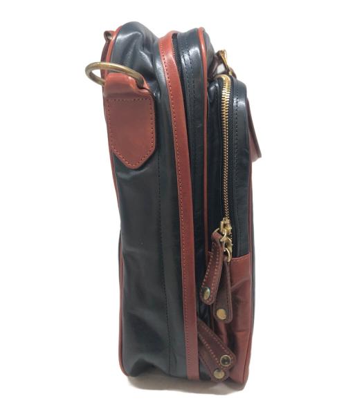 The Warmthcrafts-Manufacture（ウォームスクラフツマニュファクチャー）The Warmthcrafts-Manufacture (ウォームスクラフツマニュファクチャー) ブリーフケース ネイビーの古着・服飾アイテム