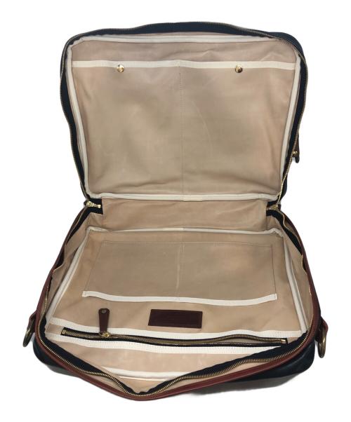 The Warmthcrafts-Manufacture（ウォームスクラフツマニュファクチャー）The Warmthcrafts-Manufacture (ウォームスクラフツマニュファクチャー) ブリーフケース ネイビーの古着・服飾アイテム