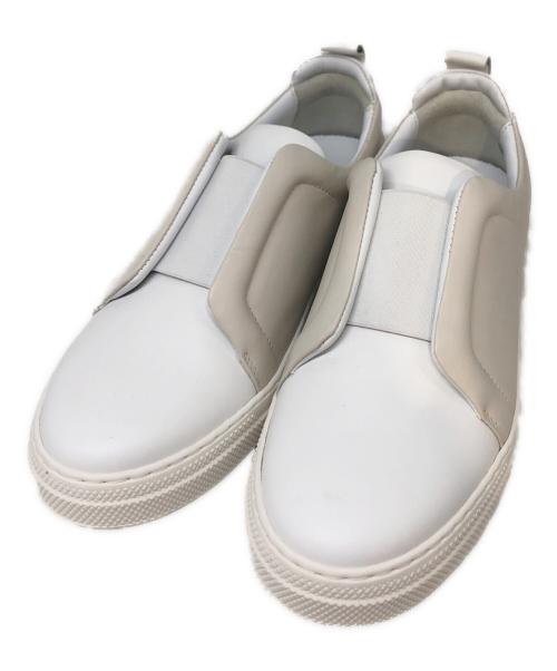 PIERRE HARDY（ピエールアルディ）PIERRE HARDY (ピエールアルディ) スライダースニーカー ホワイト サイズ:SIZE 39の古着・服飾アイテム