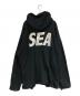 WIND AND SEA (ウィンダンシー) ジップパーカー ブラック サイズ:SIZE XL：9000円