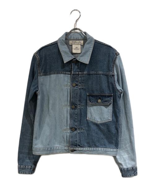 REMI RELIEF（レミレリーフ）REMI RELIEF (レミレリーフ) 切替デニムジャケット ブルー サイズ:SIZE Sの古着・服飾アイテム