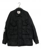 WTAPSダブルタップス）の古着「MODULAR LS SHIRT RIPSTOP」｜ブラック