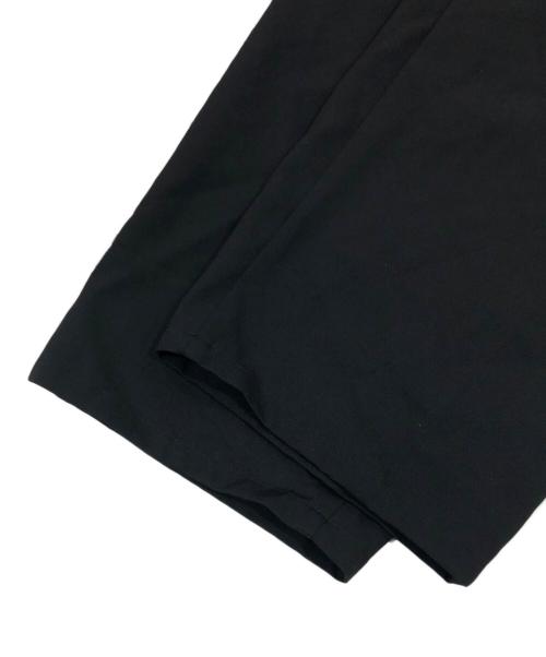 Graphpaper（グラフペーパー）Graphpaper (グラフペーパー) Scale Off Wool Wide Tapered Chef Pants ブラック サイズ:-の古着・服飾アイテム