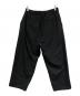 Graphpaper (グラフペーパー) Scale Off Wool Wide Tapered Chef Pants ブラック サイズ:-：20000円
