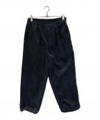 DAIWA PIER39ダイワ ピア39）の古着「TECH WIDE EASY 2P TROUSERS CORDUROY」｜ネイビー