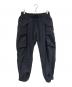 SEESEE（シーシー）の古着「ナイロンカーゴパンツ」｜ネイビー
