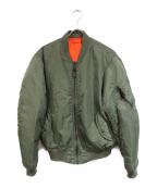 AVIREXアヴィレックス）の古着「フライトジャケット」｜カーキ