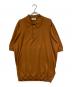 JOHN SMEDLEY（ジョンスメドレー）の古着「ニットポロシャツ」｜ベージュ