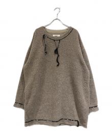 MM6 Maison Margiela（エムエムシックスメゾンマルジェラ）の古着「フリースワンピース」｜ブラウン