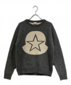 MONCLERモンクレール）の古着「MAGLIONE TRICOT GIROCOLLO」｜グレー