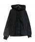 Y-3（ワイスリー）の古着「フロントロゴフーデッドジャケット」｜ブラック