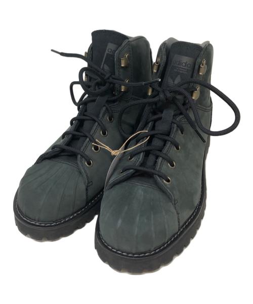 adidas（アディダス）adidas (アディダス) SUPERSTAR BOOT shoes グレー サイズ:SIZE 26cmの古着・服飾アイテム