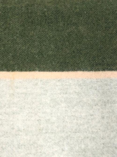 LOEWE（ロエベ）LOEWE (ロエベ) カシミヤブレンドマフラー グリーンの古着・服飾アイテム