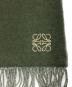 LOEWE (ロエベ) カシミヤブレンドマフラー グリーン：15000円