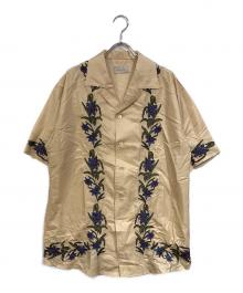 BED J.W. FORD（ベッドフォード）の古着「Embroidary Shirt」｜ベージュ