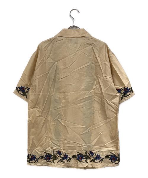 BED J.W. FORD（ベッドフォード）BED J.W. FORD (ベッドフォード) Embroidary Shirt ベージュ サイズ:SIZE 1の古着・服飾アイテム