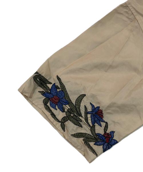 BED J.W. FORD（ベッドフォード）BED J.W. FORD (ベッドフォード) Embroidary Shirt ベージュ サイズ:SIZE 1の古着・服飾アイテム