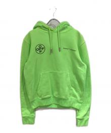 OFFWHITE（オフホワイト）の古着「プリントパーカー」｜グリーン