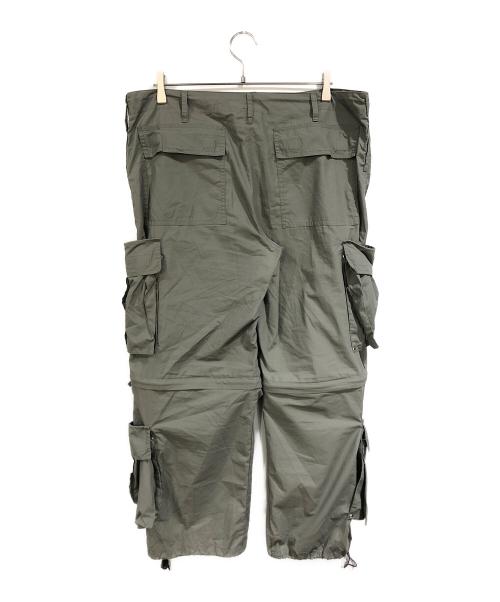 GS（ジーエス）GS (ジーエス) カーゴパンツ グリーン サイズ:Lの古着・服飾アイテム