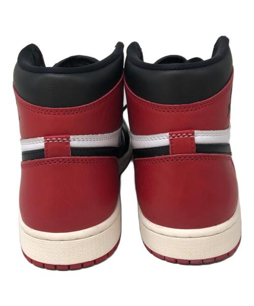 NIKE（ナイキ）NIKE (ナイキ) ハイカットスニーカー レッド×ブラック サイズ:SIZE 27.5cmの古着・服飾アイテム