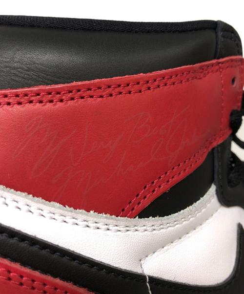 NIKE（ナイキ）NIKE (ナイキ) ハイカットスニーカー レッド×ブラック サイズ:SIZE 27.5cmの古着・服飾アイテム