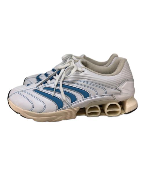 adidas（アディダス）adidas (アディダス) KITH (キス) ローカットスニーカー ホワイト×ブルー サイズ:SIZE 27cmの古着・服飾アイテム