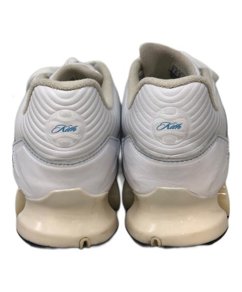 adidas（アディダス）adidas (アディダス) KITH (キス) ローカットスニーカー ホワイト×ブルー サイズ:SIZE 27cmの古着・服飾アイテム