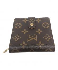 LOUIS VUITTON（ルイ ヴィトン）の古着「2つ折り財布」｜ブラウン
