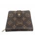 LOUIS VUITTON（ルイ ヴィトン）の古着「2つ折り財布」｜ブラウン