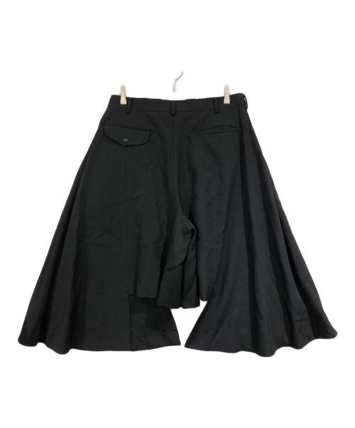 COMME des GARCONS HOMME（コムデギャルソン オム）COMME des GARCONS HOMME (コムデギャルソン オム) 変形サルエルショートパンツ ブラック サイズ:SIZE Lの古着・服飾アイテム