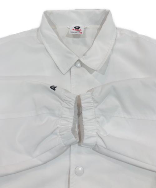 Aape BY A BATHING APE（エーエイプ バイ アベイシングエイプ）AAPE BY A BATHING APE (エーエイプ バイ アベイシングエイプ) コーチジャケット ホワイト サイズ:SIZE Mの古着・服飾アイテム