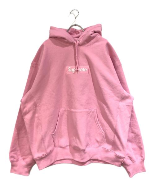 SUPREME（シュプリーム）Supreme (シュプリーム) BOX LOGO HOODED ピンク サイズ:XLの古着・服飾アイテム