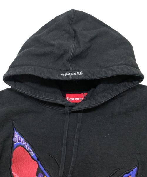 SUPREME（シュプリーム）Supreme (シュプリーム) Eyes Hooded Sweatshirt ブラック サイズ:XLの古着・服飾アイテム