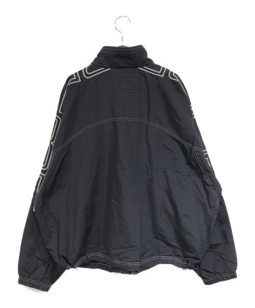 SUPREME（シュプリーム）Supreme (シュプリーム) Spellout Embroidered Track Jacket ブラック サイズ:Lの古着・服飾アイテム
