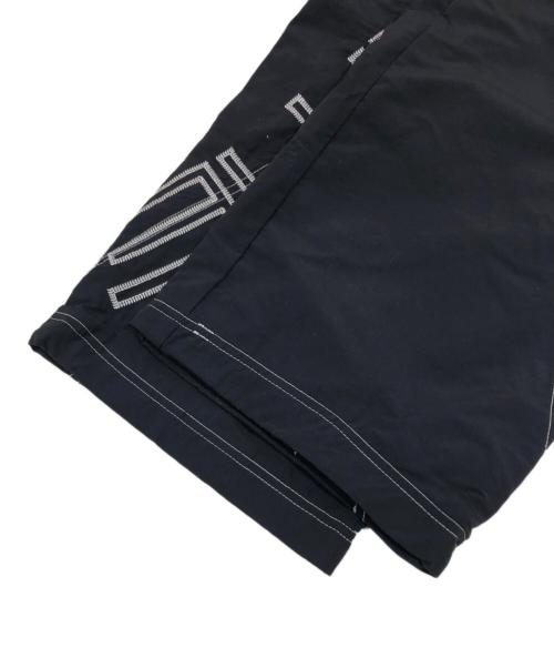 SUPREME（シュプリーム）Supreme (シュプリーム) Spellout Embroidered Track Pant ブラック サイズ:SIZE Lの古着・服飾アイテム