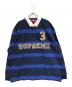 Supreme（シュプリーム）の古着「Stripe Rugby FW25」｜ネイビー
