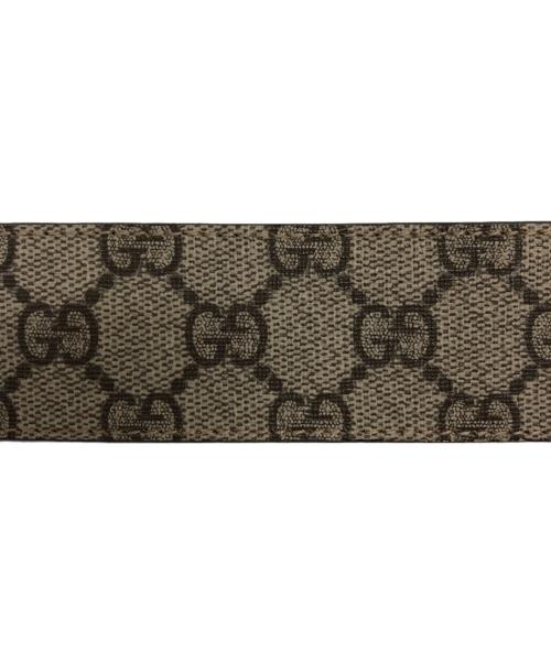 GUCCI（グッチ）GUCCI (グッチ) インターロッキングGバックルベルト ベージュの古着・服飾アイテム