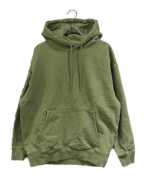SUPREME（シュプリーム）Supreme (シュプリーム) NIKE (ナイキ) Hooded Sweatshirt グリーン サイズ:SIZE Sの古着・服飾アイテム