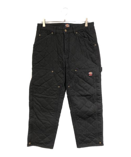 SUPREME（シュプリーム）SUPREME (シュプリーム) Dickies (ディッキーズ) Quilted Double Knee Painter Pant ブラック サイズ:30の古着・服飾アイテム