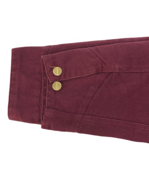 Carhartt WIP（カーハート ワーク イン プログレス）CARHARTT WIP (カーハート ワークインプログレス) OG CHORE COAT レッド サイズ:Lの古着・服飾アイテム