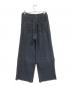 kotohayokozawa (コトハヨコザワ) EX.PLEAT PANT ネイビー サイズ:SIZE S：10000円