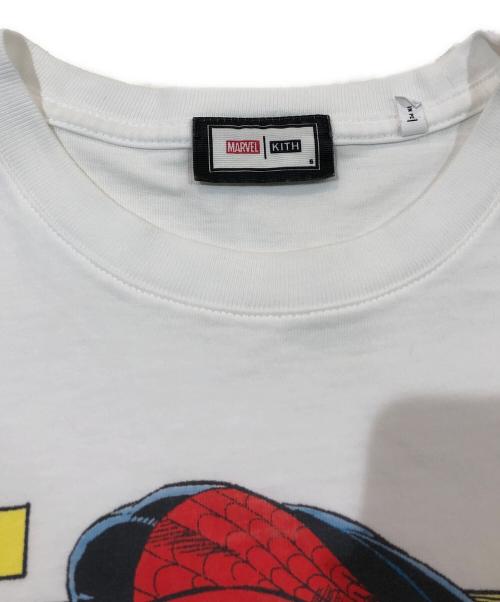 KITH（キス）KITH (キス) MARVEL (マーベル) Tシャツ ホワイト サイズ:Sの古着・服飾アイテム
