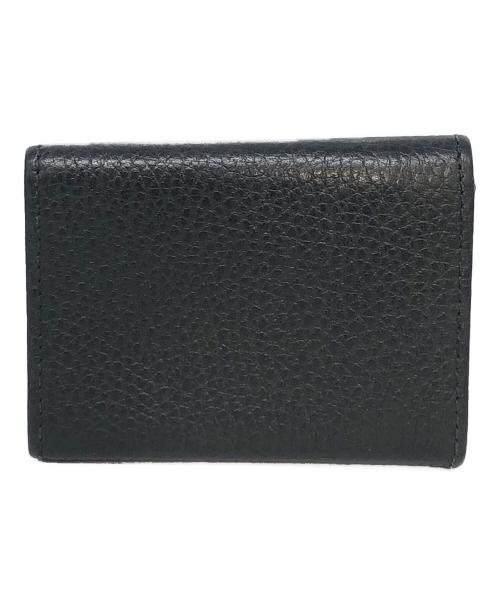 GUCCI（グッチ）GUCCI (グッチ) 3つ折り財布 ブラックの古着・服飾アイテム