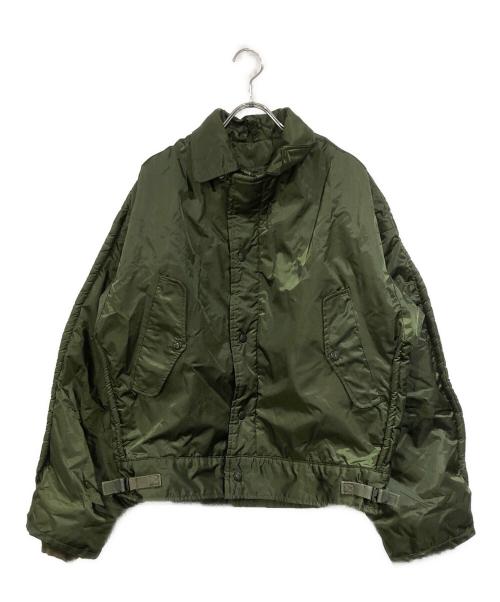 U'S NAVY（ユーエスネイビー）U'S NAVY (アメリカ海軍) A-1デッキジャケット グリーン サイズ:SIZE M(38-40)の古着・服飾アイテム