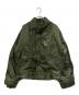 U'S NAVY（アメリカ海軍）の古着「A-1デッキジャケット」｜グリーン