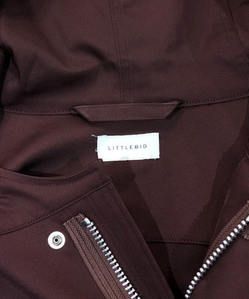 LITTLEBIG（リトルビッグ）LITTLEBIG (リトルビッグ) ツイルモッズコート ブラウン サイズ:SIZE 2の古着・服飾アイテム