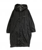 BLACK LABEL CRESTBRIDGEブラックレーベル クレストブリッジ）の古着「ナイロンコート」｜ブラック