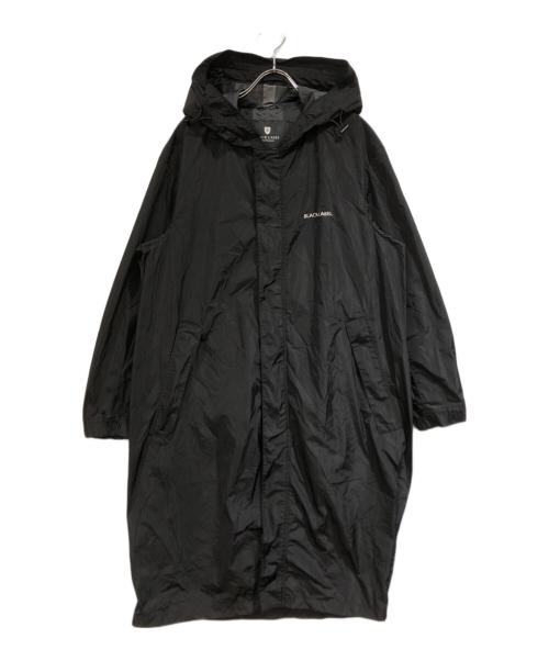 BLACK LABEL CRESTBRIDGE（ブラックレーベル クレストブリッジ）BLACK LABEL CRESTBRIDGE (ブラックレーベル クレストブリッジ) ナイロンコート ブラック サイズ:SIZE Mの古着・服飾アイテム